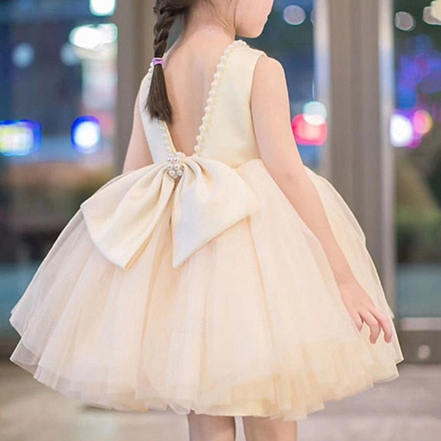 Girls' Flower Dress Kid's Princess Girl