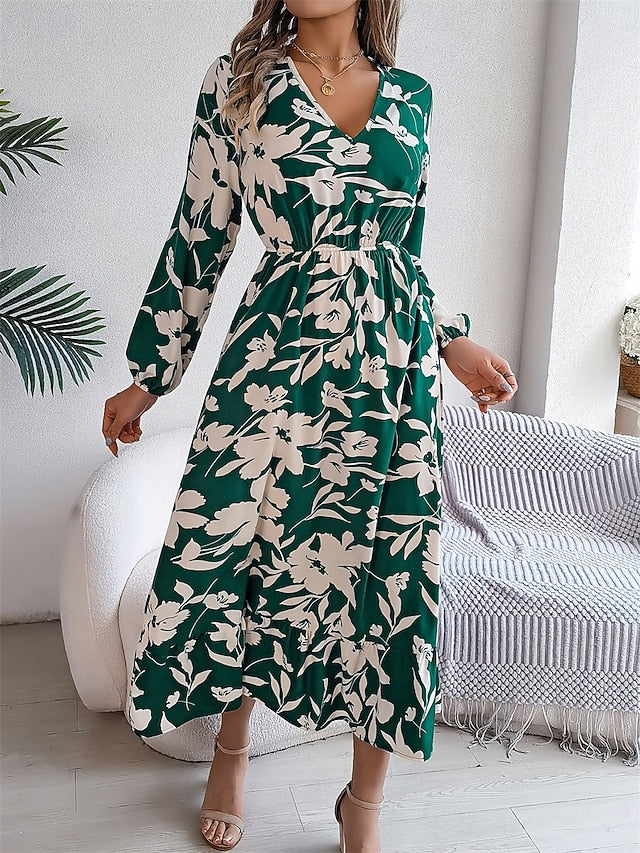 Women's Midi Dress Casual Dress Swing Dress A Line Dress