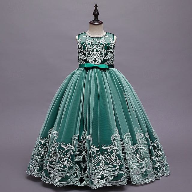 Princess Kid's Girl Flower Dress Girls'