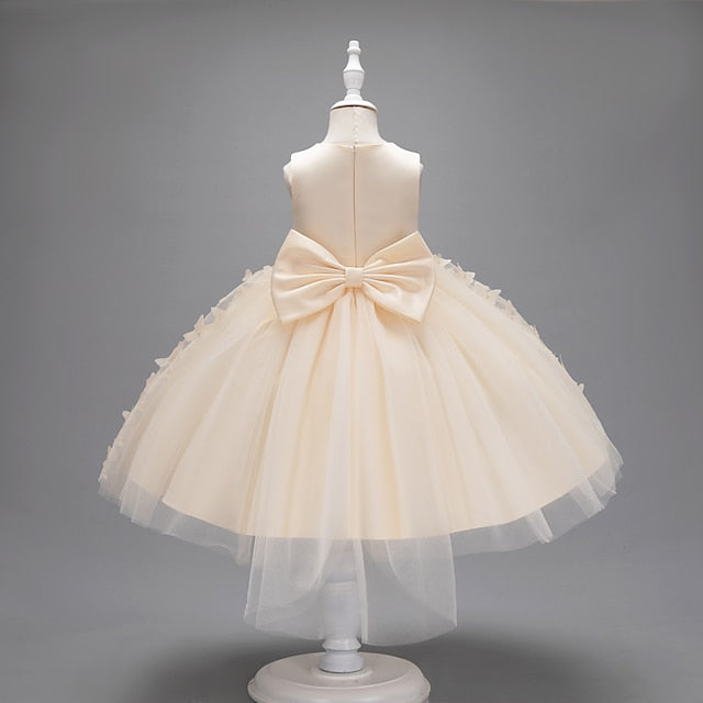 Girls' Dress Butterfly Party Flower Girl Kids