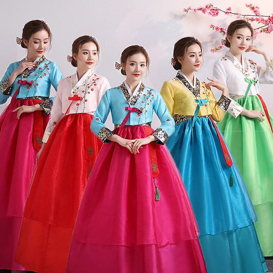 Women's Dress Hanbok Korean Traditional Masquerade
