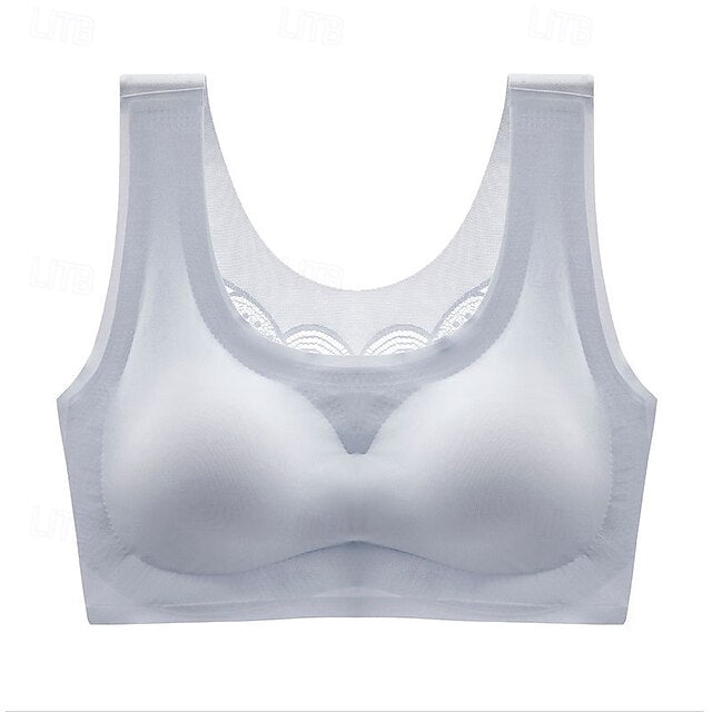 Women's Light Support Sports Bra Running Bra Removable Pad