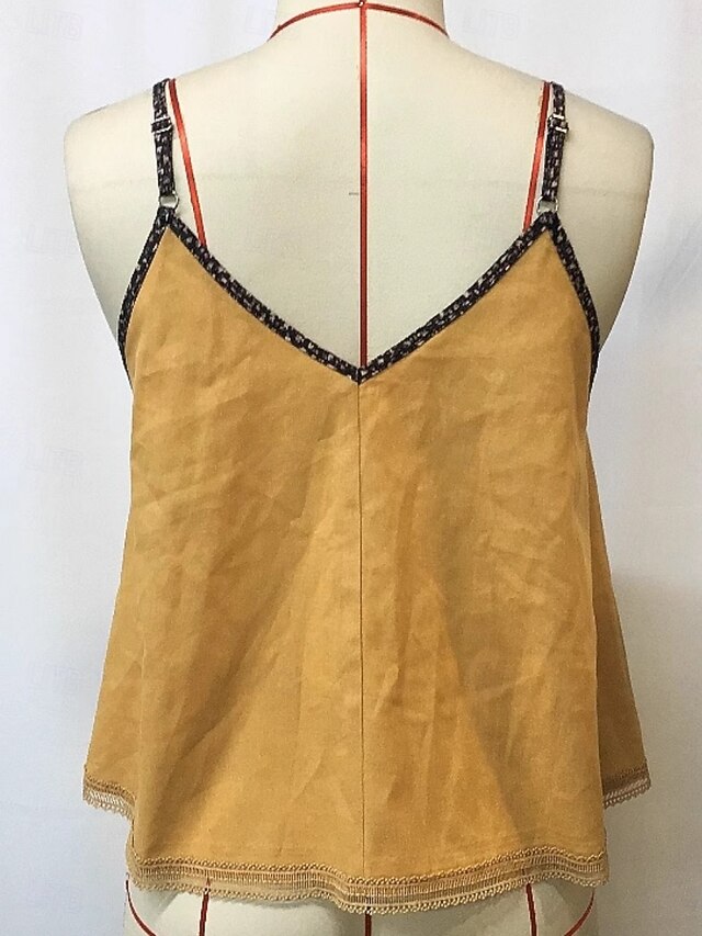 Women's Blouse Camisole Tank Top Sleeveless Shirt Color