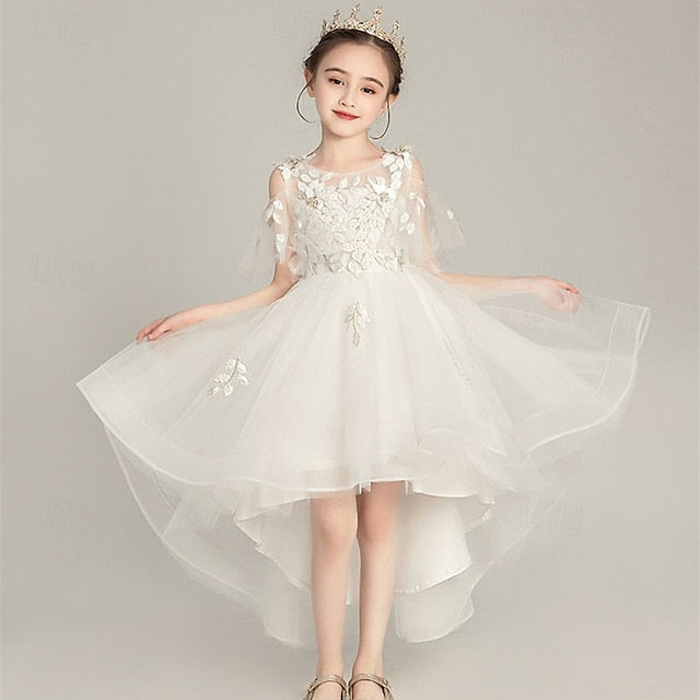 Kid's Flower Girls' Girl Dress Princess