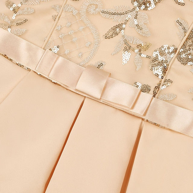 Solid Party Kids Color Formal Girls' Dress Sleeveless