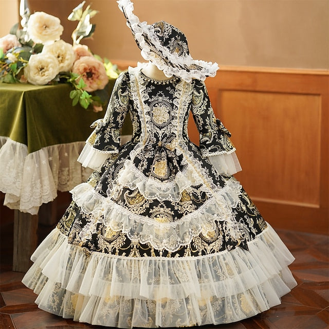 Inspired Party Dress Gothic Rococo Vintage Masquerade Costume