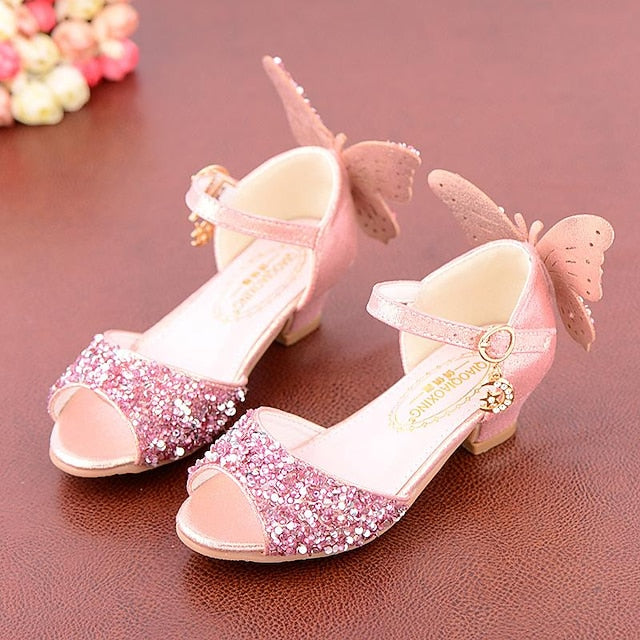 Glittery Butterfly Princess Shoes Girls' �?Sparkly
