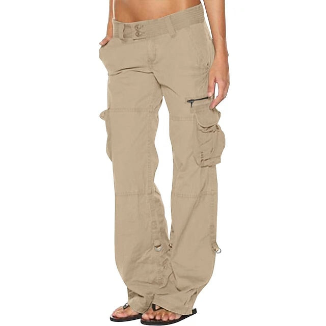 Women's Normal Cargo Pants Tactical Cargo Pants Trousers