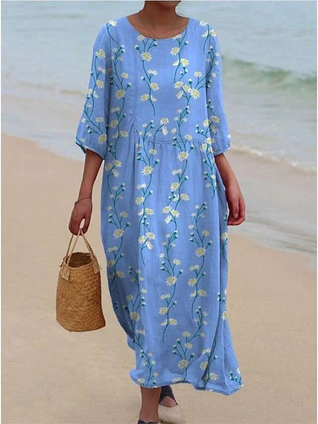 Women's Maxi Dress Sundress Shift Dress A Line Dress Summer
