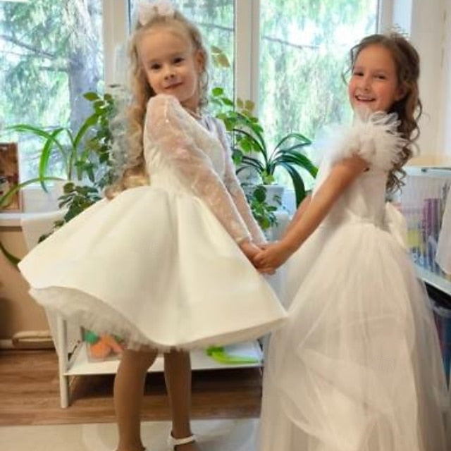 First Party Communion Flower Girls' Girl Dress Kids