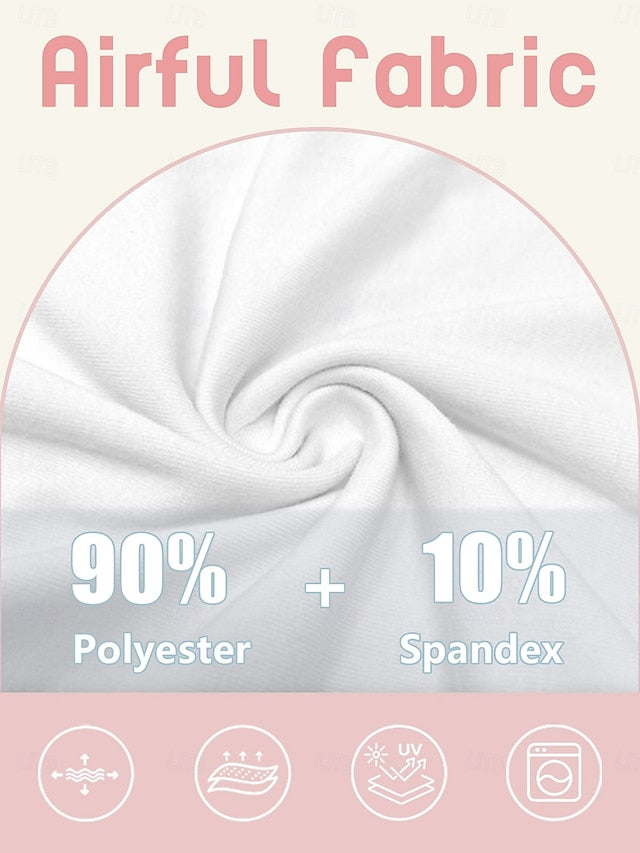 Women's Golf Polo Shirt Green Long Sleeve Top Ladies Golf