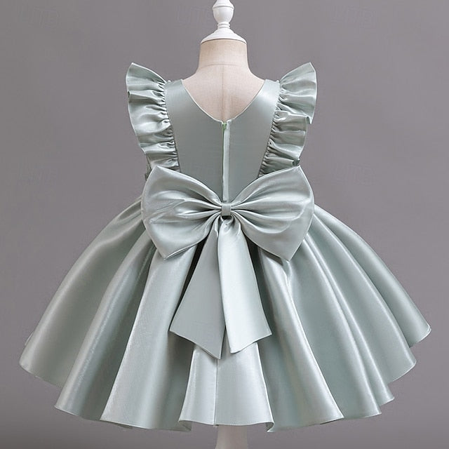 Floral Toddler Sleeveless Party Dress Wedding Girls'