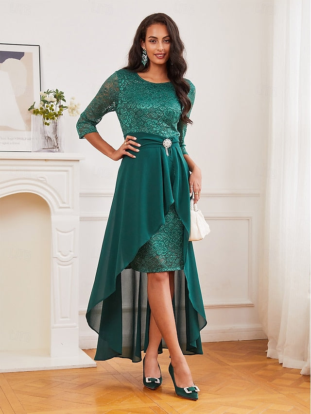 Elegant with Rhinestone Green Satin Women: for Buckle Pumps