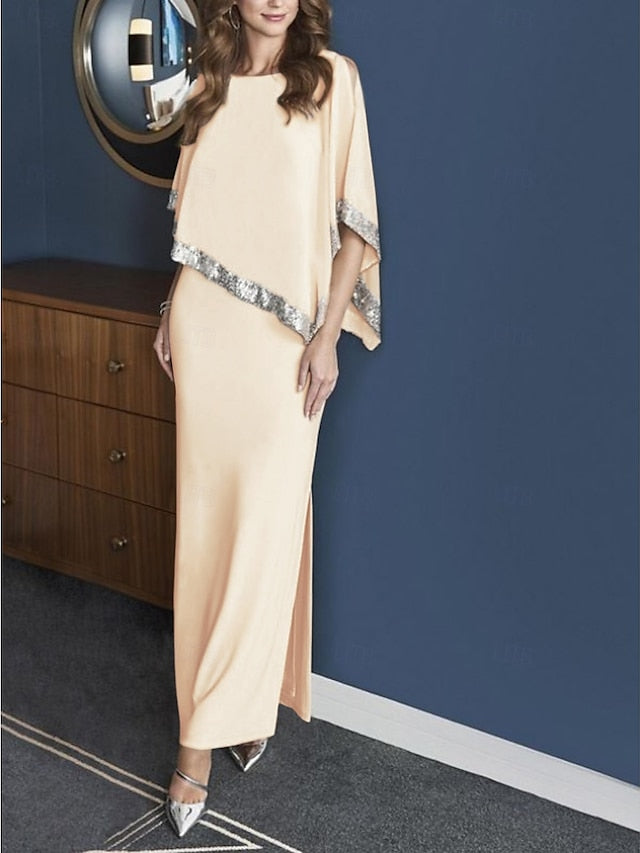 the Dress Mother Bride Sheath of Beach Guest Wedding