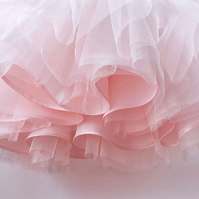 Girls' Flower Dress Kid's Princess Girl