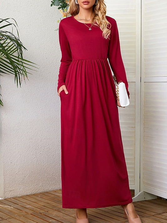 Women's Long Dress Maxi Dress Black Dress Casual Dress