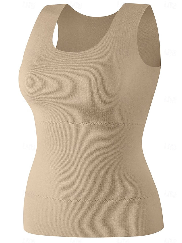 Women's Plus Size Camisole Tank Top Plain Daily Casual