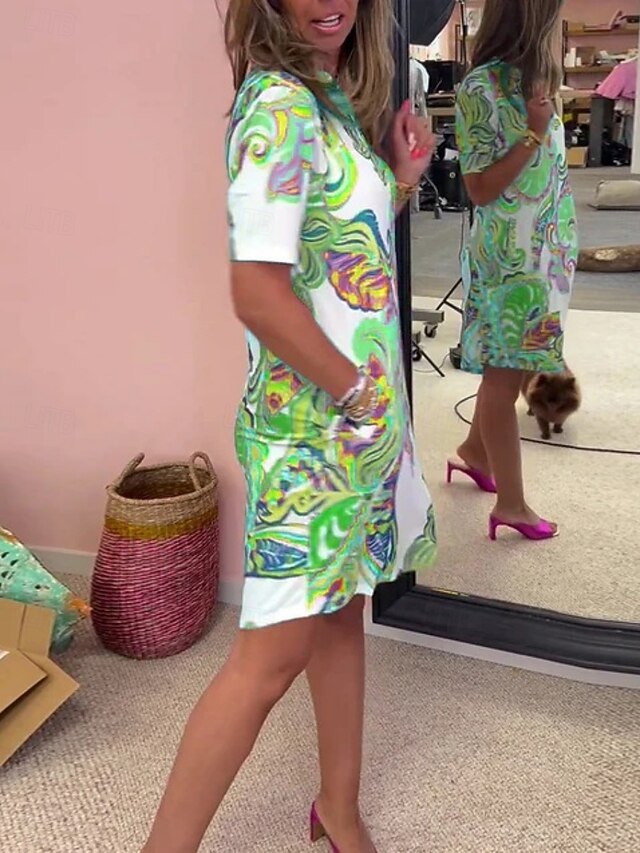 Women's Mini Dress Casual Dress Stylish Casual Vacation