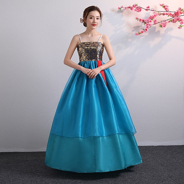 Women's Dress Hanbok Korean Traditional Masquerade