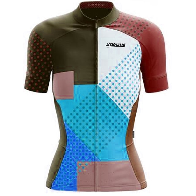 21Grams Women's Short Sleeve Cycling Jersey Spandex