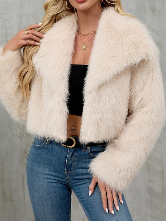 Furs Comfortable Leathers Warm Coat Faux Women's Fur