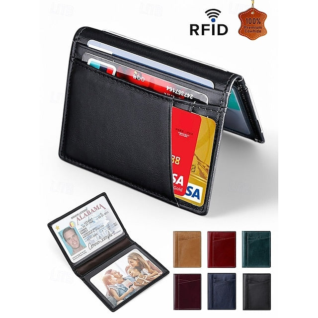 Portefeuille RFID pour homme