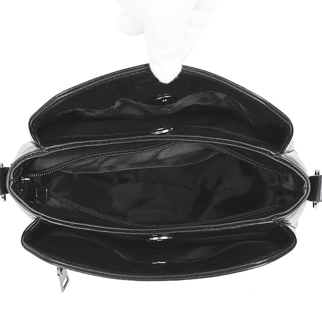 Sac bandoulière bohème vintage à motifs géométriques - Sac léger