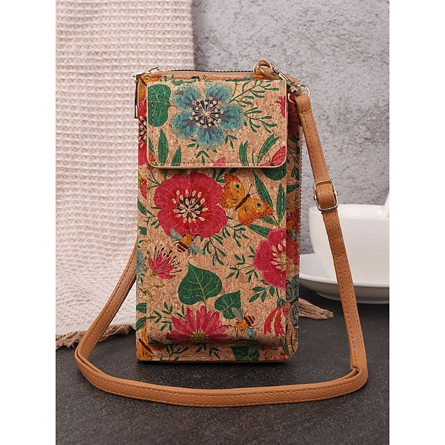 Sac bohème vintage pour femme avec bandoulière réglable pour téléphone