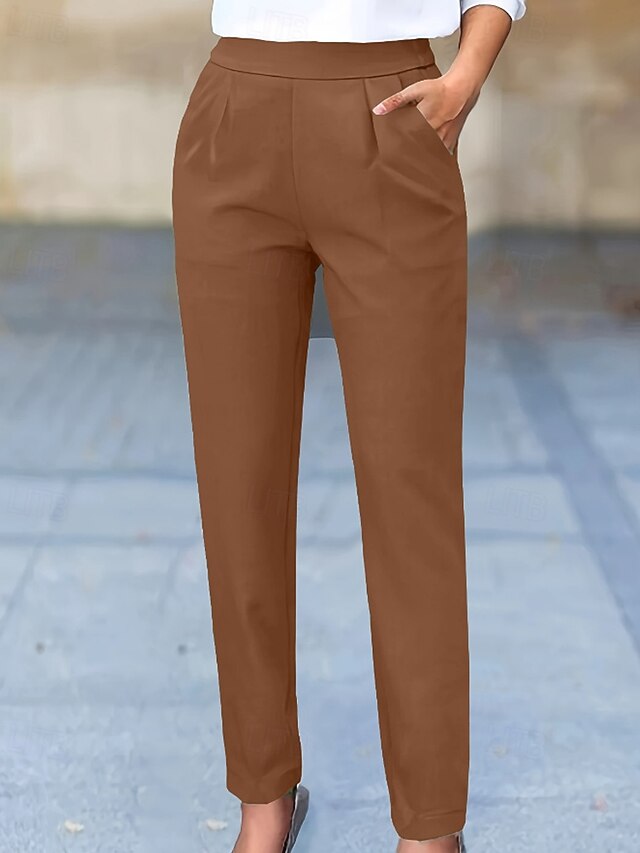 Women's Tapered pants Chinos Streetwear Casual Ankle-Length