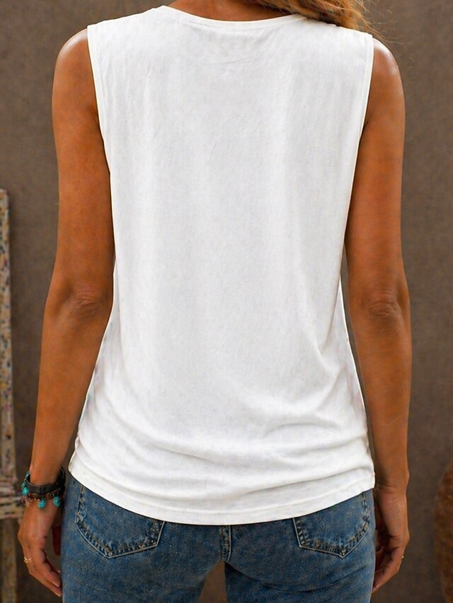 Women's 100% Cotton T Shirt Cotton Shirt Vintage Washed
