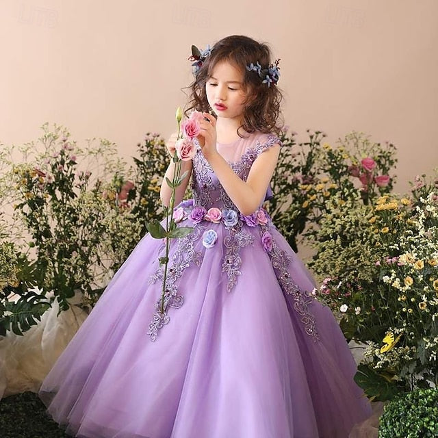 Princess Dress Girl Kid's Girls' Flower
