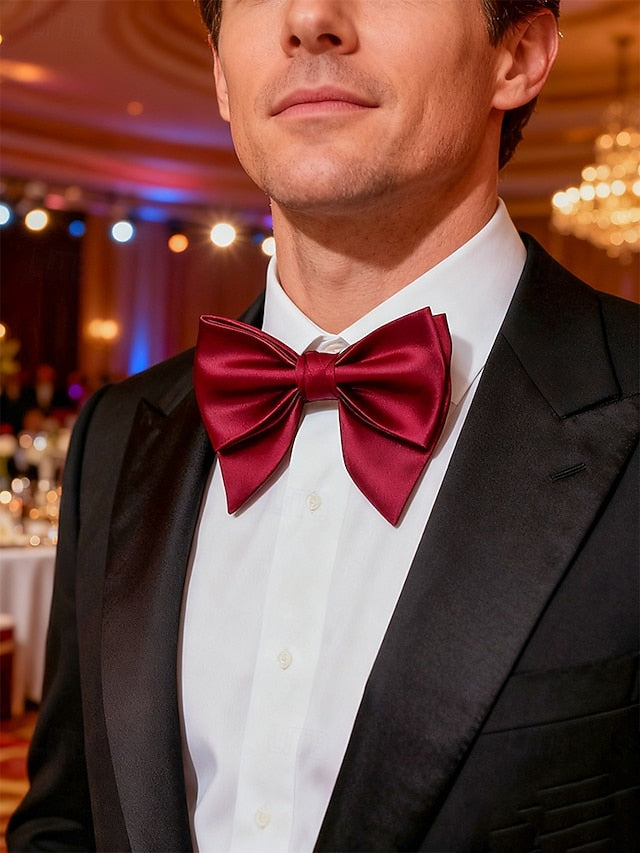 Men's Tie in Bow Multiple Satin Colors