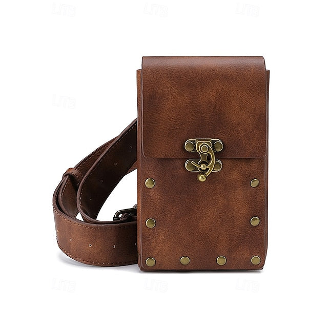 Faux mit Leder Western Damen Tasche Bohemian Taille