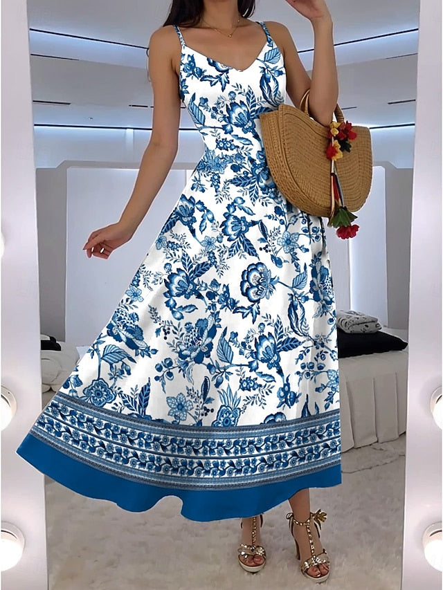 Women's Maxi Dress A Line Dress Slip Dress Vacation Casual