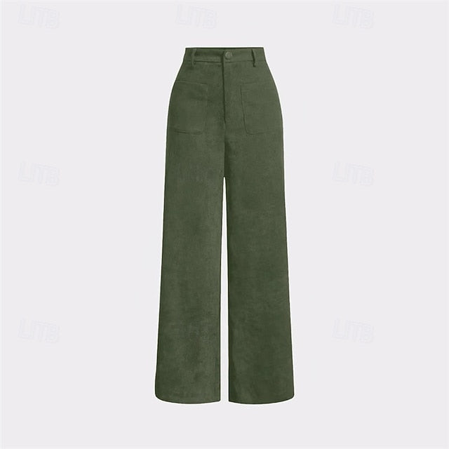 Women's Wide Leg Pants Trousers Palazzo Pants Fashion