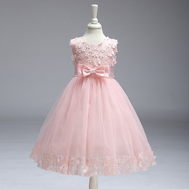 Girl Flower Girls' Princess Kid's Dress