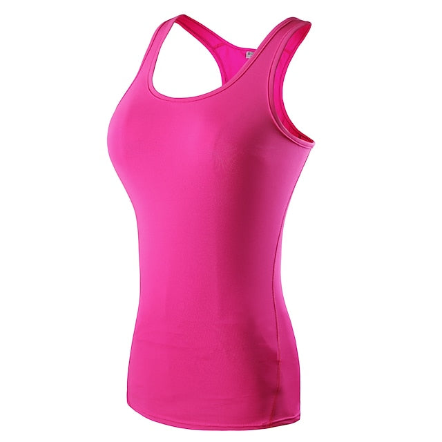 Women's Running Tank Top Compression Tank Top Racerback