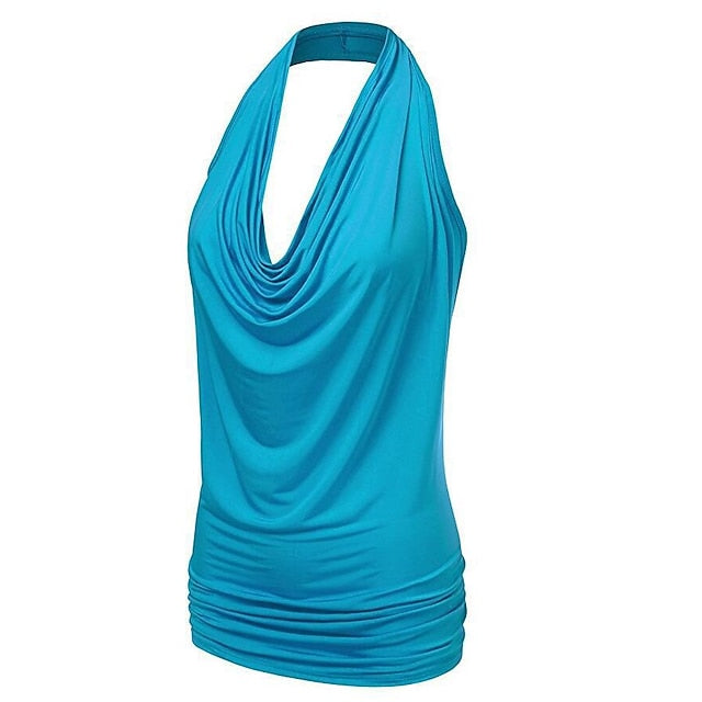 Women's Tank Top Yoga Top Halter Neck Quick Dry Comfortable