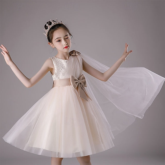 Princess Girl Girls' Kid's Flower Dress