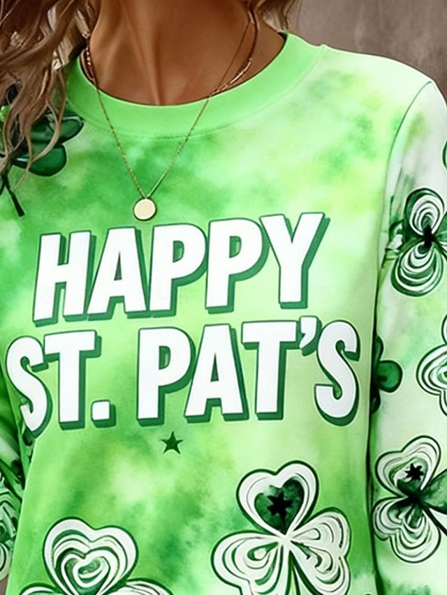 St. Patrick's Day Women's Mini Dress Casual Dress