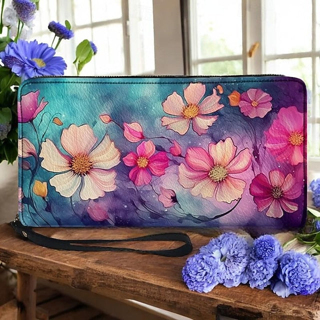 Credit Purse Card Coin Women's Wallet PU Holder