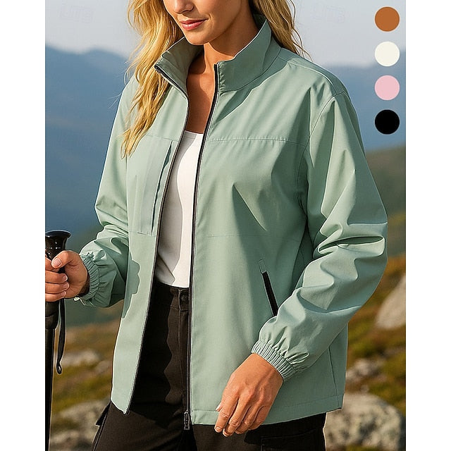 Women's Windbreaker Softshell Jacket Hiking Jacket Outdoor