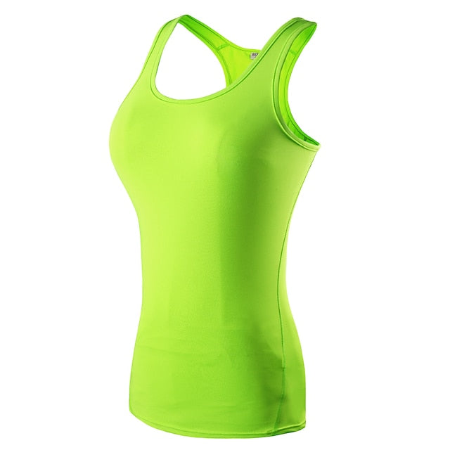 Women's Running Tank Top Compression Tank Top Racerback