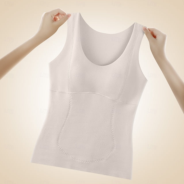 Women's Plus Size Camisole Tank Top Plain Classic Casual