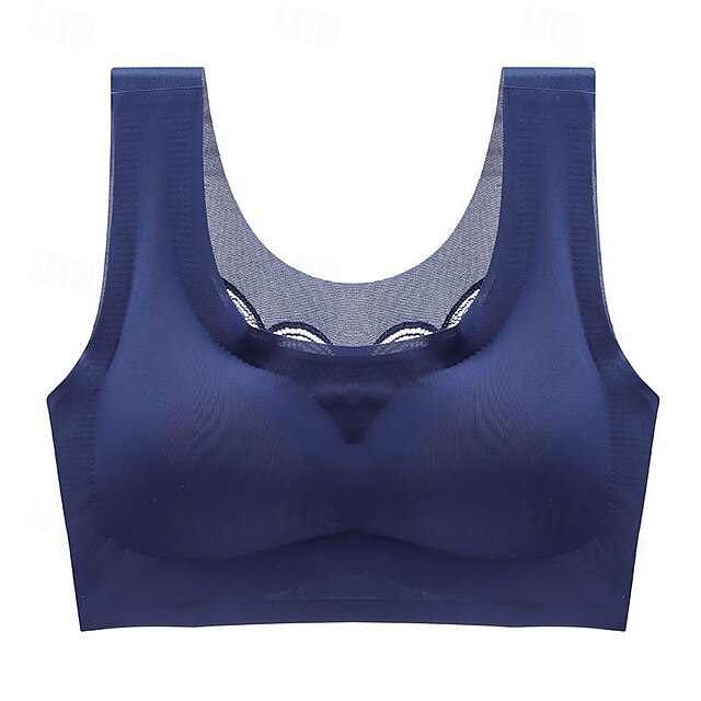 Women's Light Support Sports Bra Running Bra Removable Pad