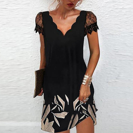 Women's Midi Dress Casual Dress Shift Dress Elegant Fashion