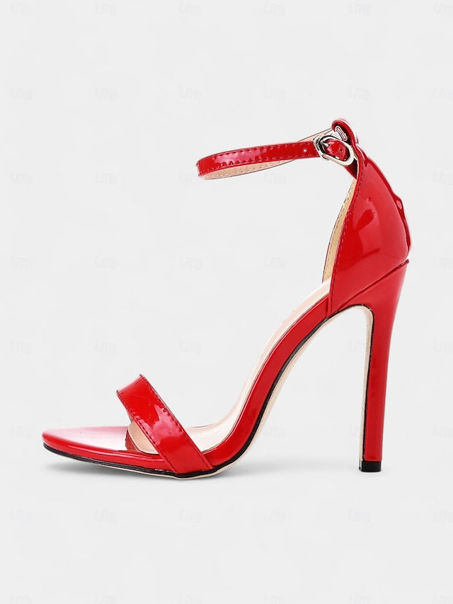 for Wedding Women Metallic Heel – Stiletto Sandals Sleek