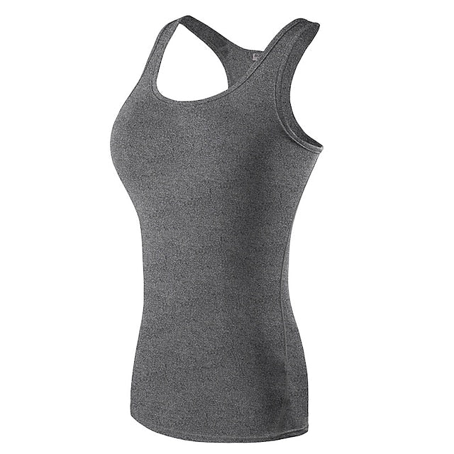 Women's Running Tank Top Compression Tank Top Racerback