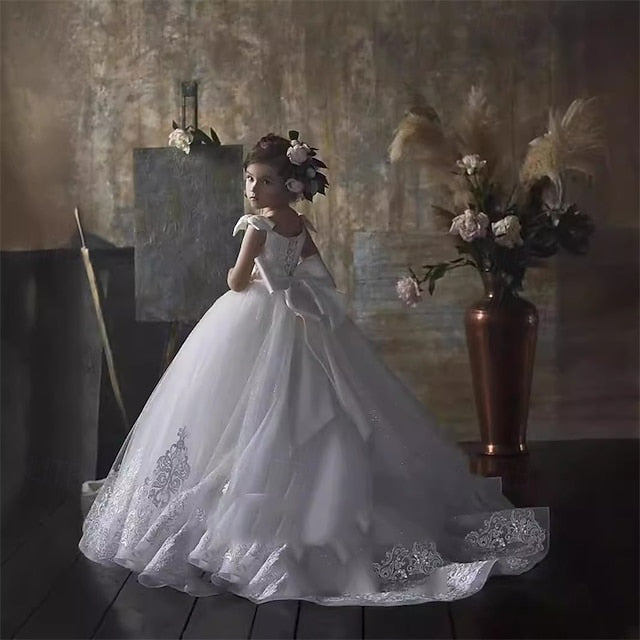 Dress Princess Girl Kid's Flower Girls'