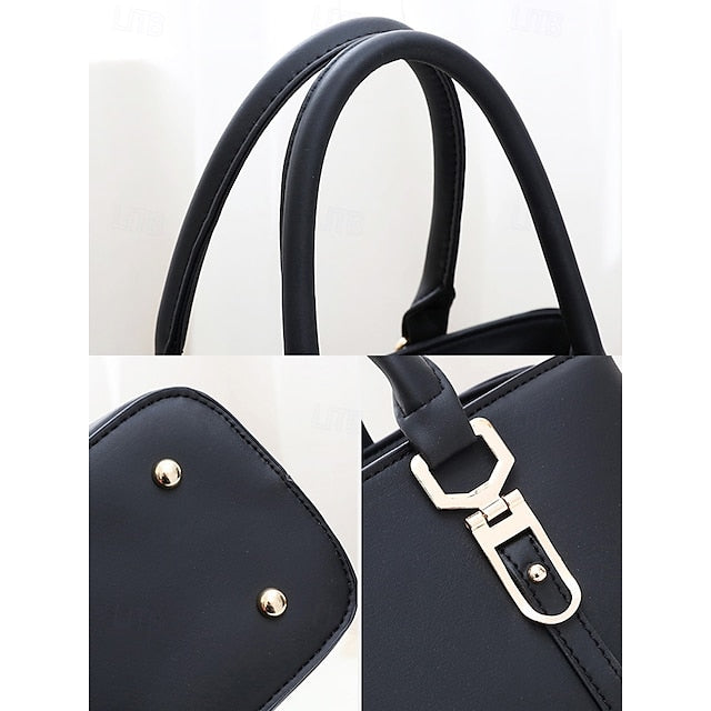 Faux Women's Handbag Embroidery Floral with Leather Green